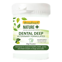 Broadreach Nature Dental Deep Care Powder for Dogs & Cats